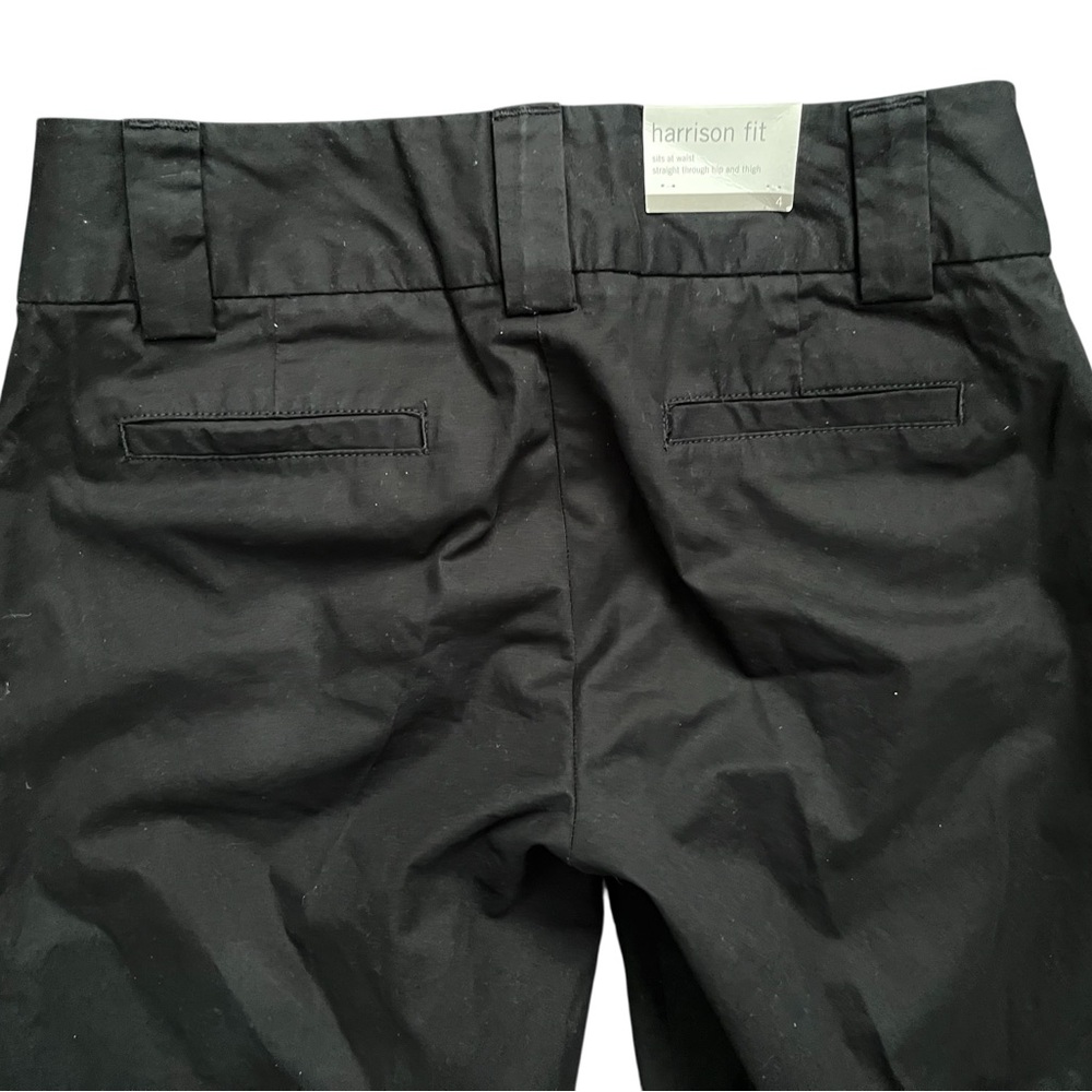 BANANA REPUBLIC Harrison Fit Cropped Stretch Black Pants Size 4 NWT - Picture 7 of 11